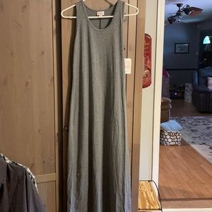 Medium lularoe gray maxi